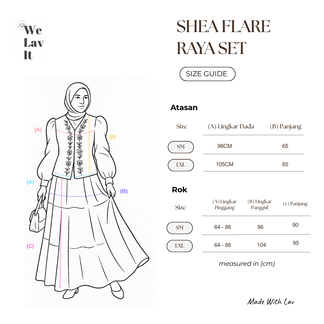 Shea Flare Raya Set Vol 4