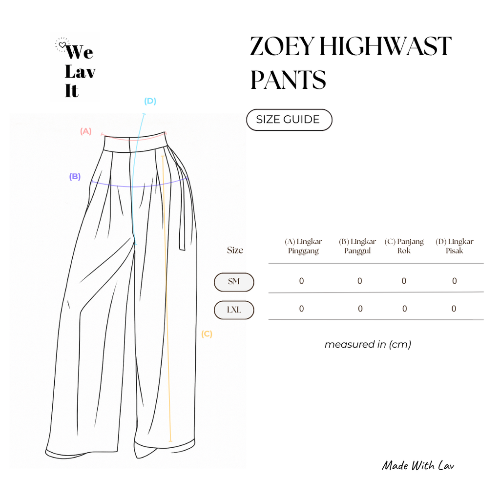 Zoey Highwast Pants