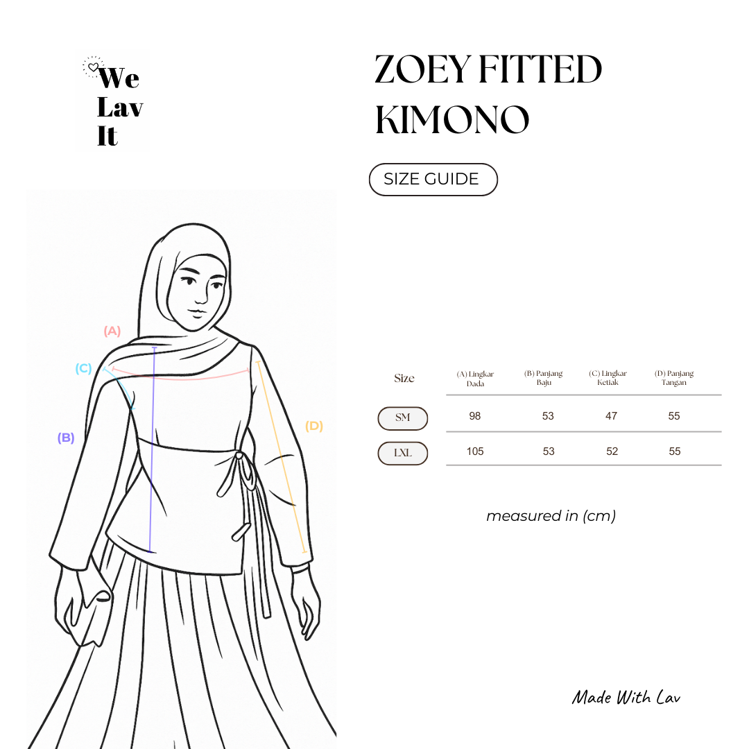 Zoey Fitted Kimono