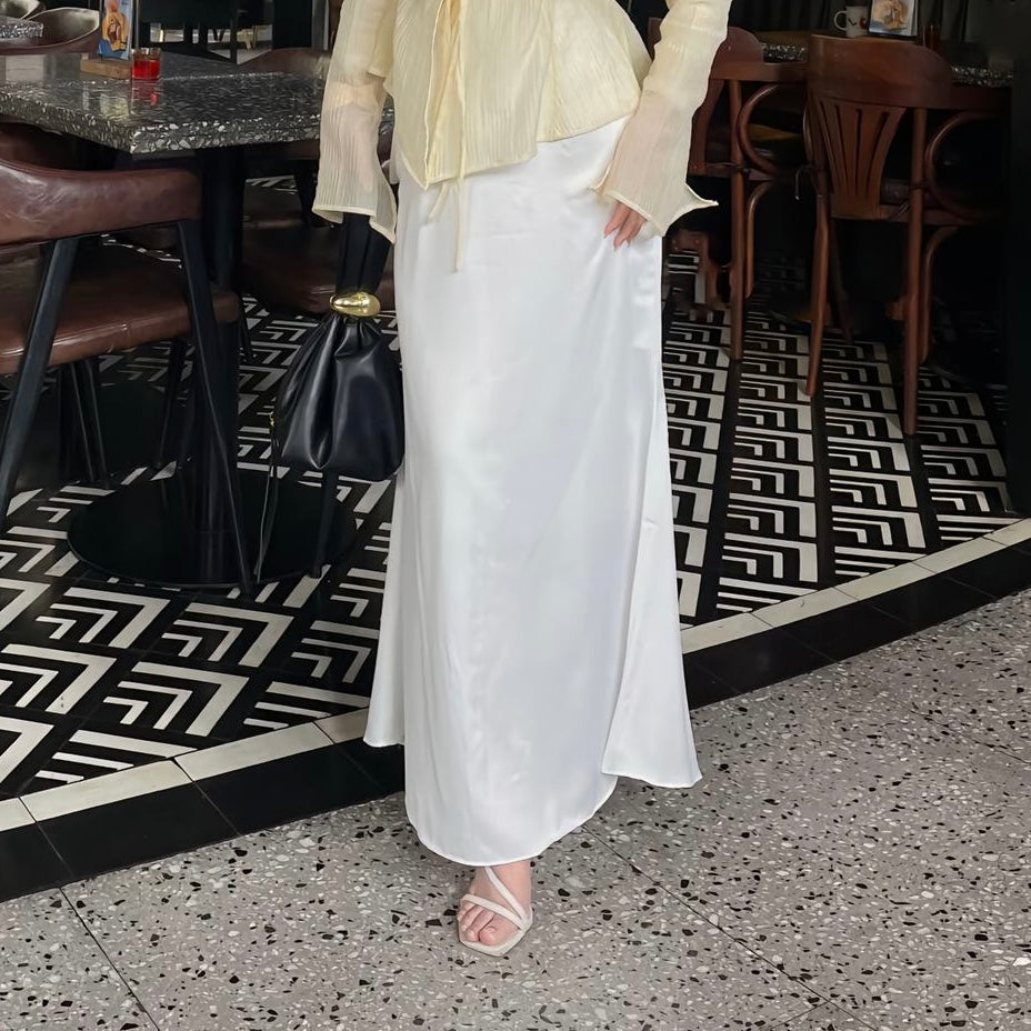 Zeya Satin Skirt