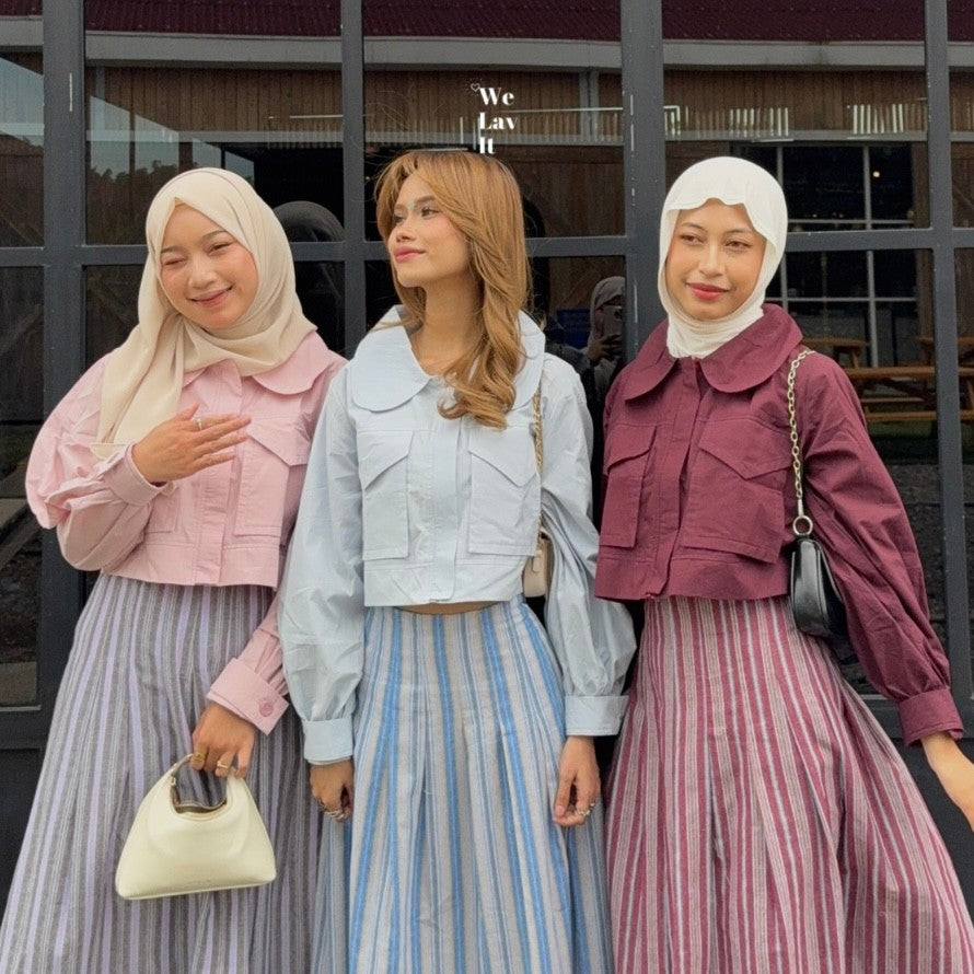 CLAIRE COTTON JACKET CROP